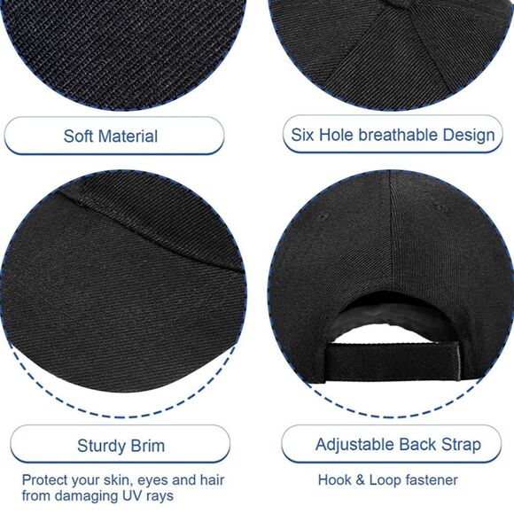 Cutie Pie 🥧 Hat Baseball Cap Adjustable Back Strap Gift Present 💕 For Anyone - Picture 4 of 6